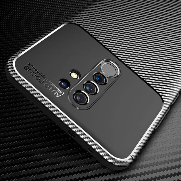 TPU чехол iPaky Kaisy Series для Xiaomi Redmi 9 Черный – фото, отзывы ...