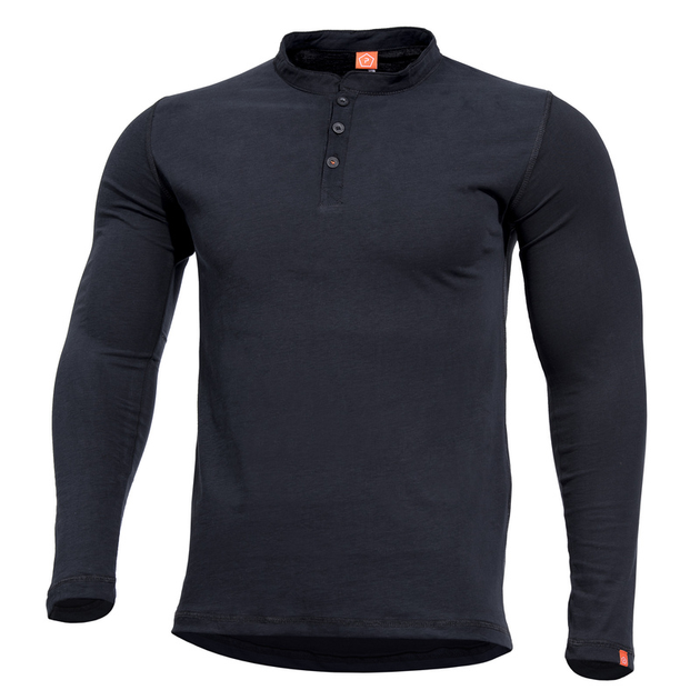 Рубашка Pentagon ROMEO HENLEY SHIRT K09016 Large, Чорний - изображение 1