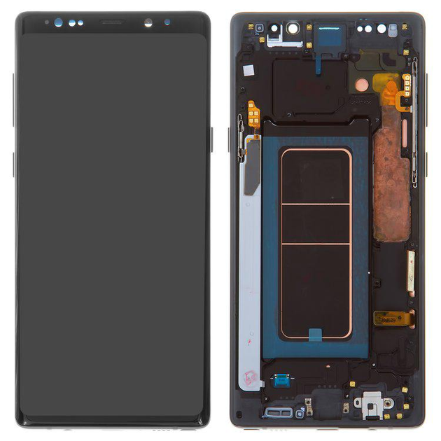 Дисплей для Samsung N960 Galaxy Note 9, чорний, із сенсорним екраном, з ...