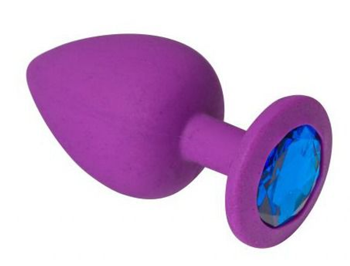 Силиконовая анальная пробка Slash Silicone, S цвет фиолетовый (20637805000000000) - изображение 1