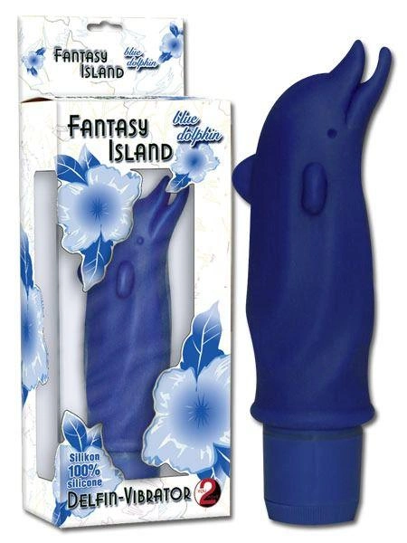 Вибратор Fantasy Blue Dolphin, 13.5 см (05309000000000000) - изображение 2