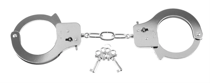 Наручники Fetish Fantasy Series Designer Metal Handcuffs колір сріблястий (03740047000000000) - зображення 2