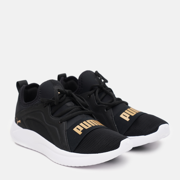 Puma black outlet metallic gold