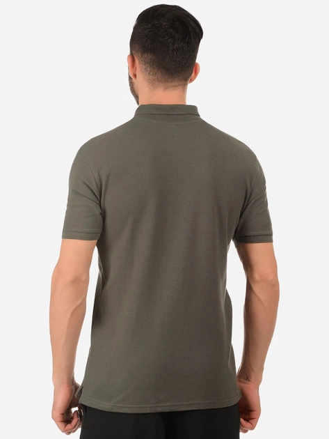 Поло длинное мужское Fruit of the loom Премиум 0632180GL S Темно-серое (5000000088094) - изображение 2