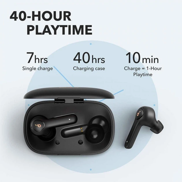 Навушники TWS Anker Soundcore Life P2 Black/Bluetooth 5.0 купить в