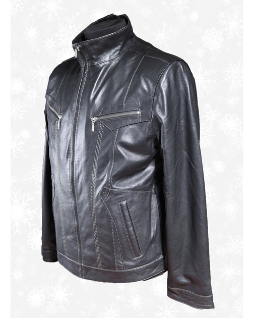 Куртка мужская кожаная Verona 45 58 Черный от продавца: KojankaShop – в ...