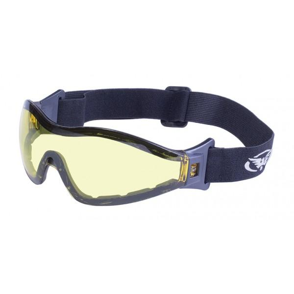 Очки защитные с уплотнителем Global Vision Z-33 желтые - изображение 1