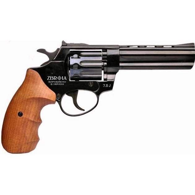 Револьвер флобера ZBROIA Profi-4,5" 4 мм Бук (3726.00.32) - зображення 1