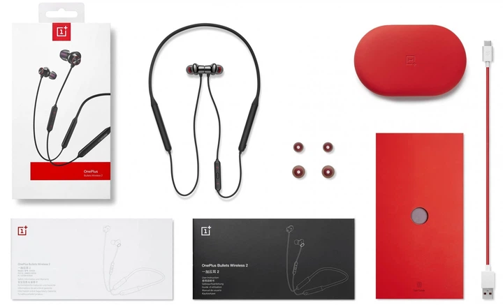 Наушники OnePlus Bullets Wireless 2 Black (5461100003) купить в