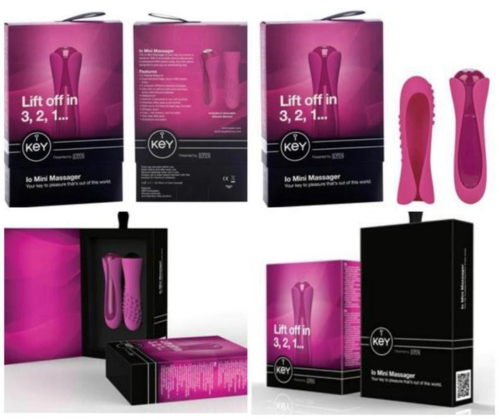 Вібромасажер Key Lo Mini Massager колір рожевий (12802016000000000) - зображення 1