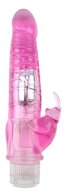 Вибратор-кролик Chisa Novelties Jelly Glitters Dual Teaser цвет розовый (20245016000000000) - изображение 1