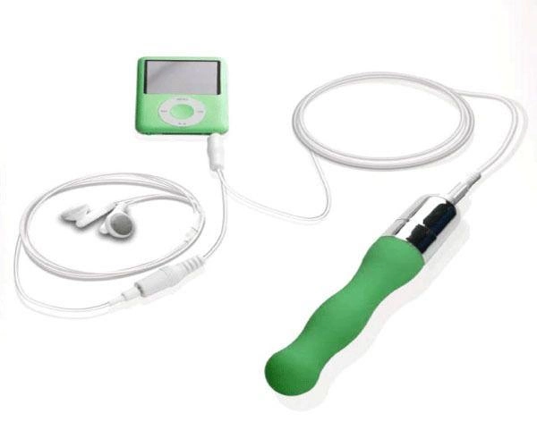 Вибромассажер OhMiBod NaughtiBod Green Apple (01611000000000000) - изображение 2
