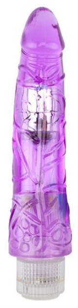 Вибратор Chisa Novelties Crystal Jelly Glitters Mr.Right цвет фиолетовый (20246017000000000) - изображение 2