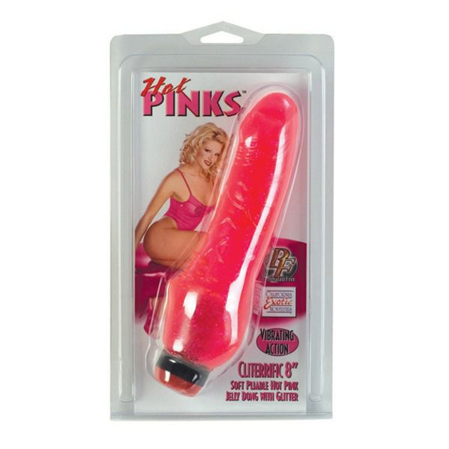 Вибратор с щеточкой для клитора Hot Pinks (10969000000000000) - изображение 2