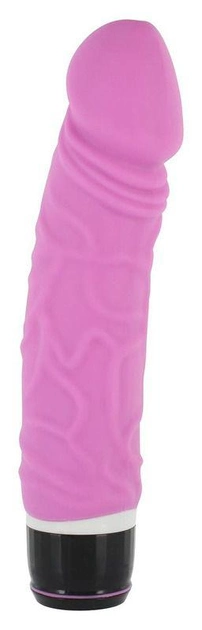 Водонепроницаемый вибратор Seven Creations Silicone Classic Waterproof Vibrator цвет розовый (12385016000000000) - изображение 1