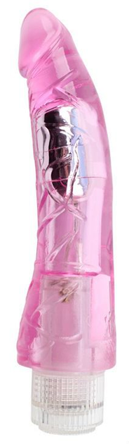 Вібратор Chisa Novelties Crystal Jelly Glitters Mr.Right колір рожевий (20246016000000000) - зображення 1
