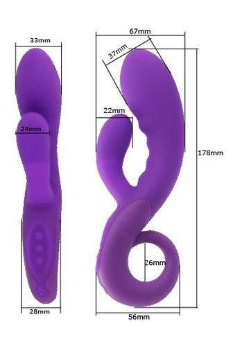 Вибромассажер Odeco Cupid цвет фиолетовый (11932017000000000) - зображення 2