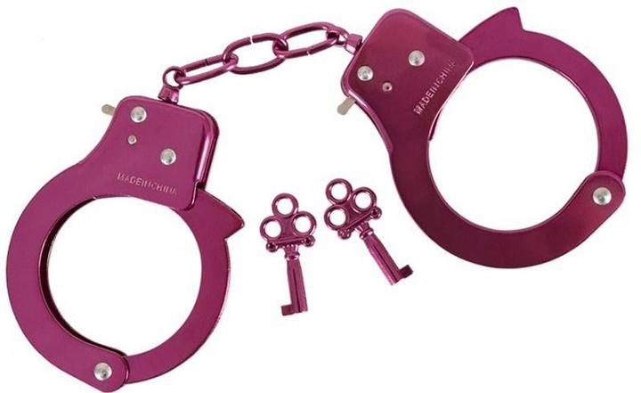 Наручники Sex Extra Metal Cuffs колір фіолетовий (18470017000000000) - зображення 2