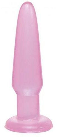 Анальна пробка на присоску Pipedream Beginner s Butt Plug рожева, 11 см (08562000000000000) - зображення 1