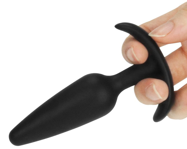 Анальная пробка Lovetoy Lure Me Classic Small Plug, 10 см цвет черный (16869005000000000) - изображение 4