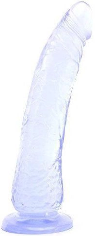 Фаллоимитатор заостренный кристалл Pipedream Basix Rubber Works Slim 7 (08544000000000000) - изображение 3