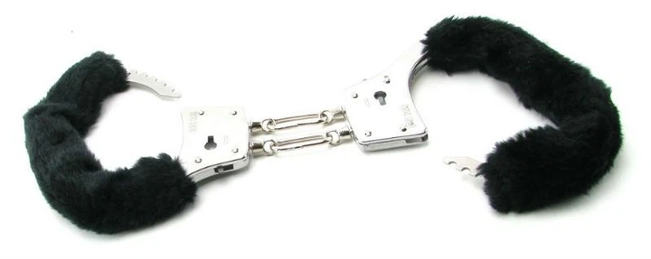 Наручники Fetish Fantasy Series Beginners Furry Cuffs Black (03737000000000000) - изображение 5