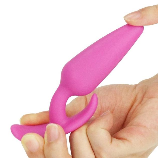Анальная пробка Lovetoy Lure Me Classic Small Plug, 10 см цвет розовый (16869016000000000) - изображение 4