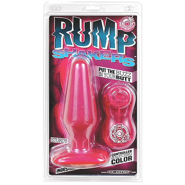Пробка Rump Shakers Medium розовая (10986000000000000) - изображение 2