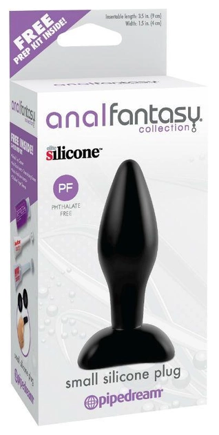 Анальна пробка Anal Fantasy Collection Small Silicone Plug (14404000000000000) - зображення 2