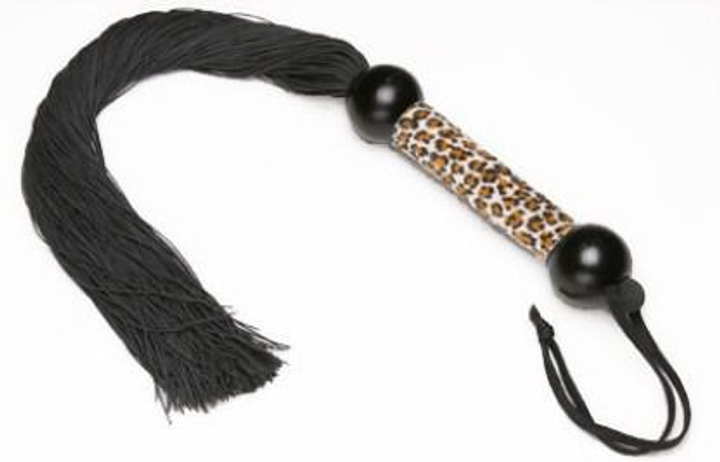 Плеть Large Rubber Whip цвет леопардовый (12884040000000000) - изображение 1