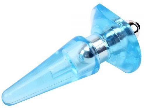 Анальная вибропробка Chisa Novelties Nicoles Vibra Plug цвет голубой (20707008000000000) - изображение 2