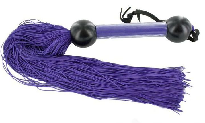 Батіг Large Rubber Whip колір фіолетовий (12884017000000000) - зображення 1