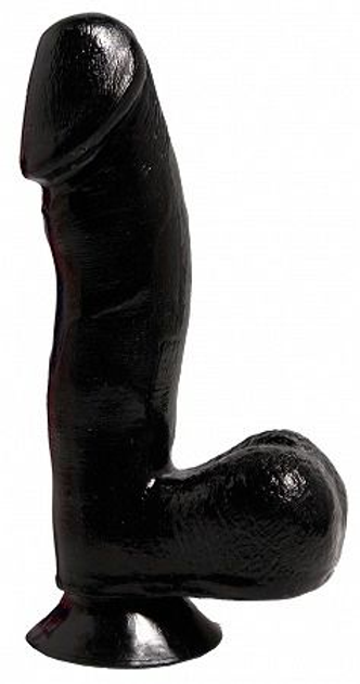 Фаллоимитатор Pipedream Basix Rubber Works - 6.5" Dong with Suction Cup black цвет черный (08803005000000000) - изображение 2