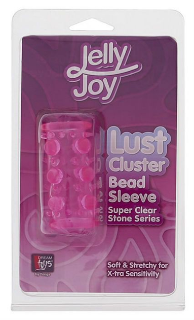 Насадка на пенис Lust Cluster Bead Sleeve цвет розовый (17291016000000000) - изображение 1