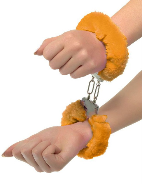 Наручники Neon Luv Touch Neon Furry Cuffs цвет оранжевый (05957013000000000) - изображение 2