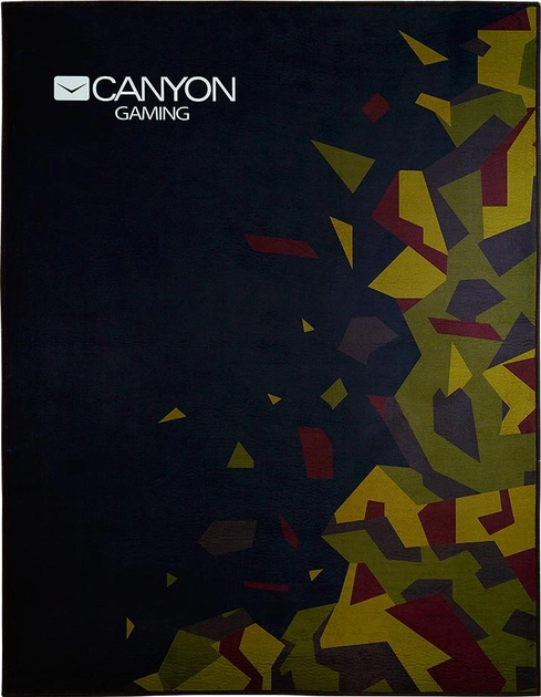 Защитный коврик Canyon 100х130 см Черный/Камуфляж (CND-SFM02)