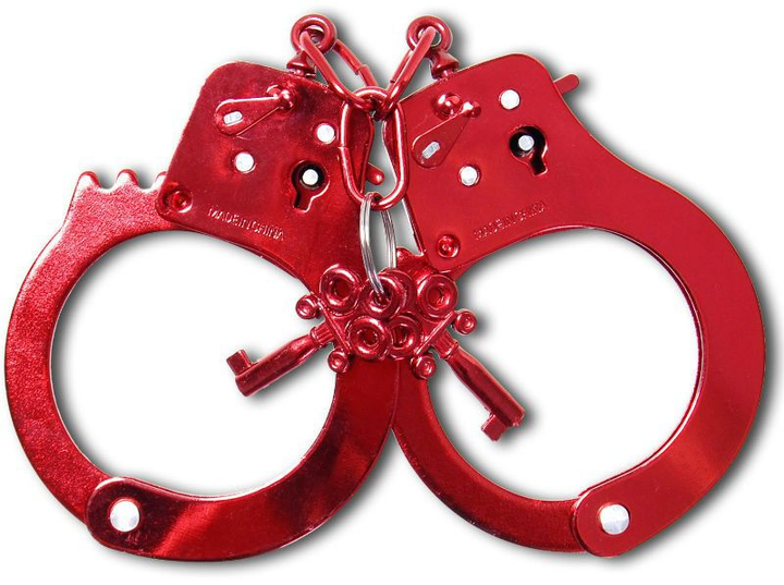 Наручники Fetish Fantasy Series Anodized Cuffs цвет красный (13304015000000000) - изображение 2