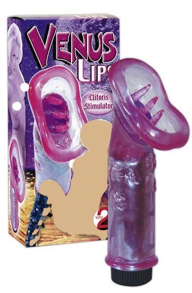 Массажер с клиторальной помпой You2Toys Venus Lips (05702000000000000) - изображение 1
