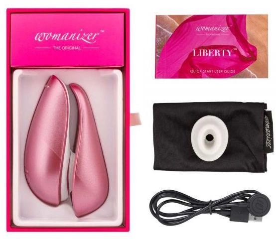 Бесконтактный стимулятор клитора Womanizer Liberty цвет розовый (21967016000000000) - изображение 1