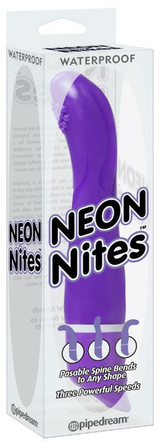 Вибратор для точки G Neon Nites Purple цвет фиолетовый (14408017000000000) - изображение 2
