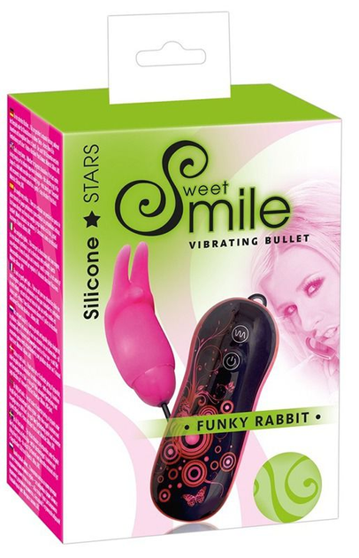 Виброяйцо You2Toys Sweet Smile Silicone Stars Funky Rabbit (18369000000000000) - изображение 2
