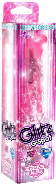 Вибратор Waterproof G-Spot Glitz цвет розовый (16038016000000000) - изображение 1