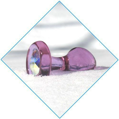Анальная пробка сиреневого цвета с кристаллом Swarovski (11984000000000000) - изображение 1