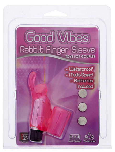 Вібратор-насадка на палець Good Vibes Finger Sleeve Rabbit (15448000000000000) - зображення 2