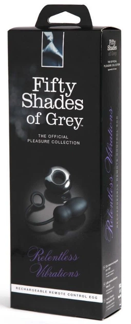 Fifty Shades of Grey Relentless Vibrations Rechargeable Remote  Control Egg (16204000000000000)  , ,    - ROZETKA