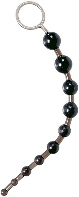 Анальні кульки на жорсткій зв'язці California Exotic Novelties X-10 Beads (02625 трлн) - зображення 2
