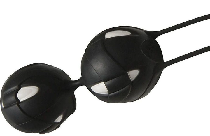 Вагінальні кульки Fun Factory Smartballs Teneo Duo Black & White (04241000000000000) - зображення 1