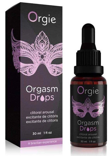 Возбуждающие капли для клитора Orgie Orgasm Drops Clitoral Arousal, 30 мл (21617000000000000) - изображение 1