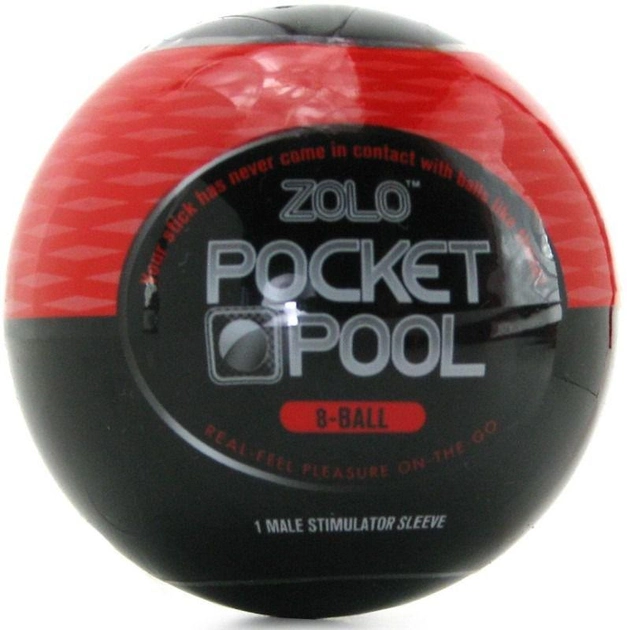 Кишеньковий мастурбатор Pocket 8 Ball Pool (16260000000000000) - зображення 1