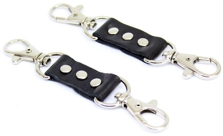 Комплект наручників і поножі Scappa з металевими пластинами розмір XS (21674000004000000) - зображення 2